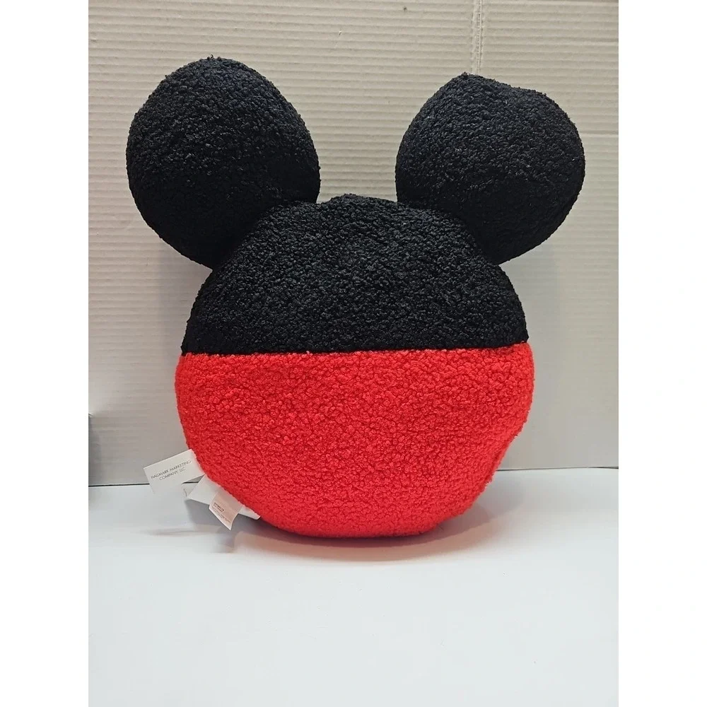 Heart Of Hallmark Pillow Mickey Mouse Shaped Round Throw 14